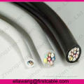 2.5mm Power Cable For Crane Copper With Steel Rope 12 Core 0.5mm 1mm 1.5mm 2.5mm Standard Technical